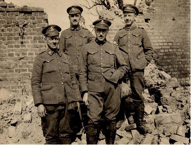 France - Robert Shortreed - 2nd row, left