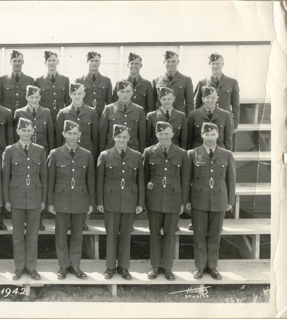 Flight Training, Manning Depot, March, 1942, right side