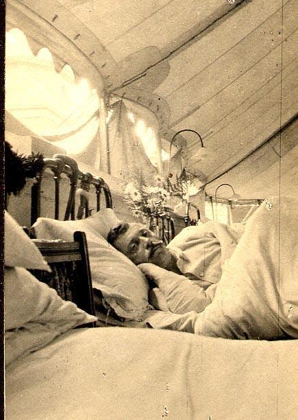 Photo #127
Soldier recovering in 
Medical Tent