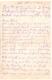 WWI 1914 Christmas truce letter, page 1, Pte. William Brightwell Collection 1st Norfolk Regt 