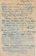 German P.O.W. Postcard, back view, Ralph Gale Collection, 1918, WWI