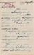 WWI letter from German P.O.W. Camp Munster II (Rennbahn) Westfalen, Pte. Ralph Gale Collection, 1918